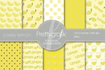 Lovely lemon papers