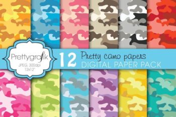 Camouflage papers