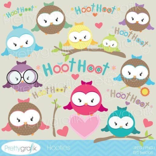 Owl hooters clipart