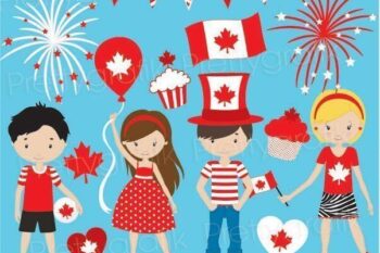 Canada day clipart