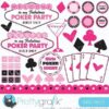 Poker party clipart