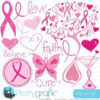 Breast cancer clipart