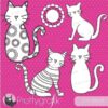 Kitty digital stamps