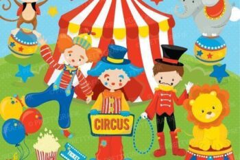 Circus fun clipart