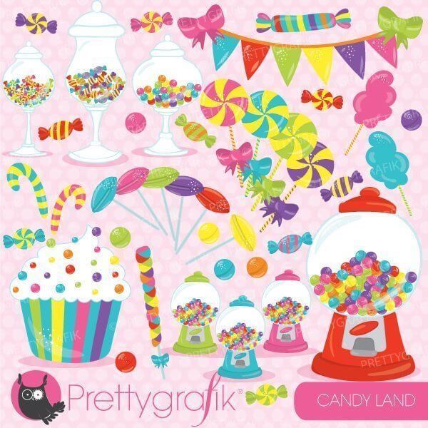 candy land candy clip art