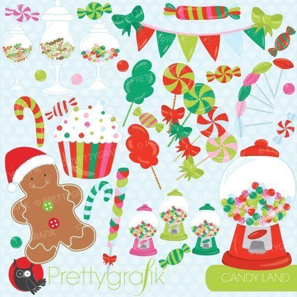 Clipart Of Christmas Candy - vrogue.co