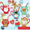 Cocoa & cookies clipart