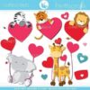 Valentine animal cutting files