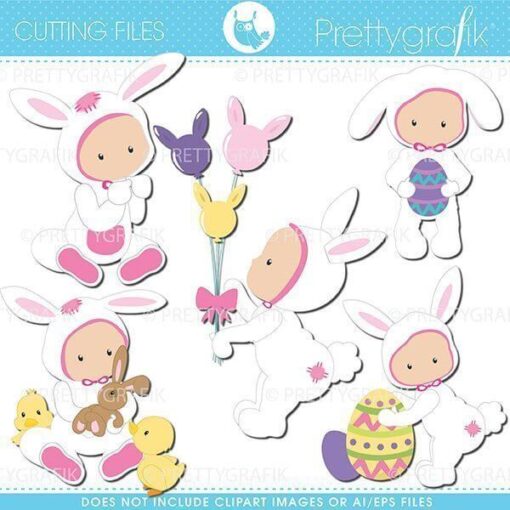 Easter babies cutting files