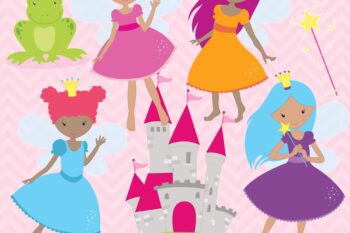 Fairy princess clipart