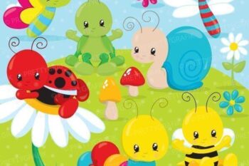 Baby bug clipart