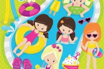 pool party clipart