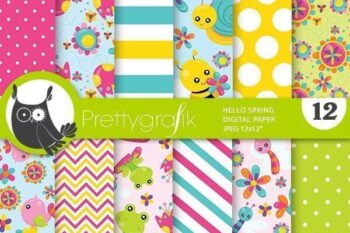 Spring animals papers