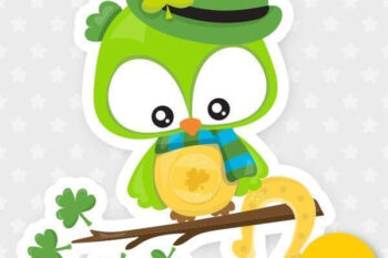 St-Patrick owl Freebie
