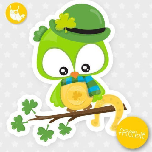 St-Patrick owl Freebie