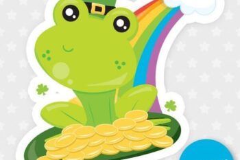 St-Patrick frog Freebie