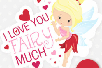 Valentine fairy Freebie