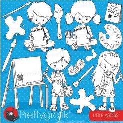 Little artists stamps