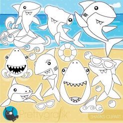 Shark stamps