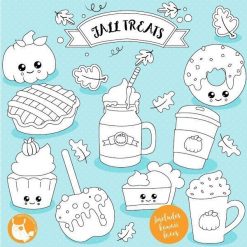 Fall treats stamps