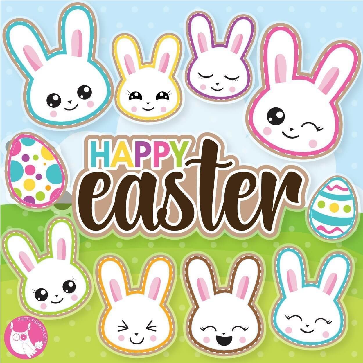 Easter emoji clipart