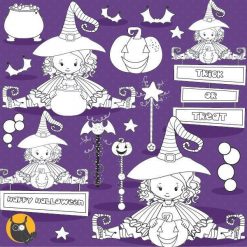 Witch stamps