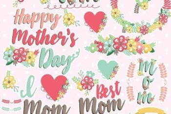 Mother's day clipart