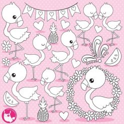 Flamingo stamps