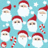 Christmas Cute Santa Claus Clipart