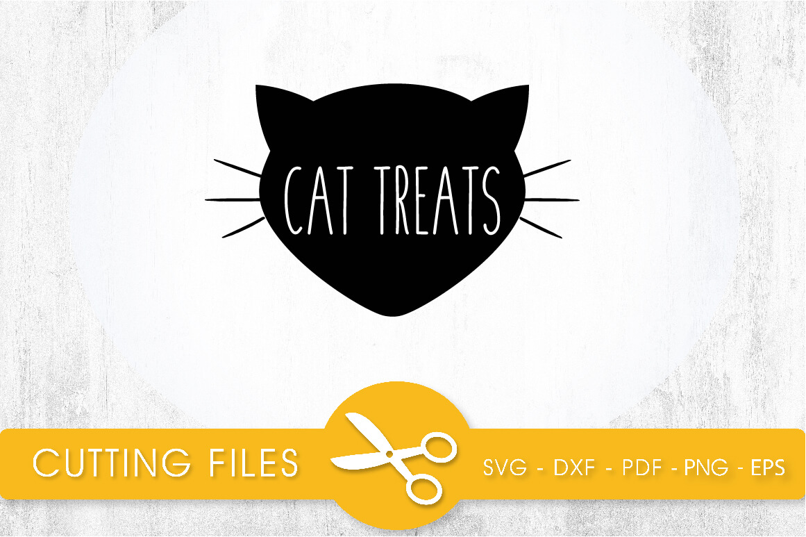 Cat Treats SVG, PNG, EPS, DXF, Cut File - Prettygrafik Store