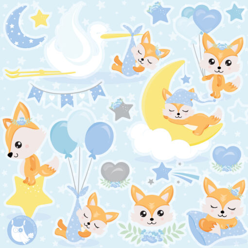 baby boy clipart graphic