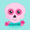 Halloween skull freebie digital clipart