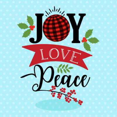 JOY-LOVE-PEACE FREEBIE - Prettygrafik Store